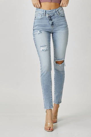 Risen - Plus Size Crossover Relaxed Skinny