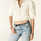 Ba&Sh - Garance Puffed Sleeves Cardigan