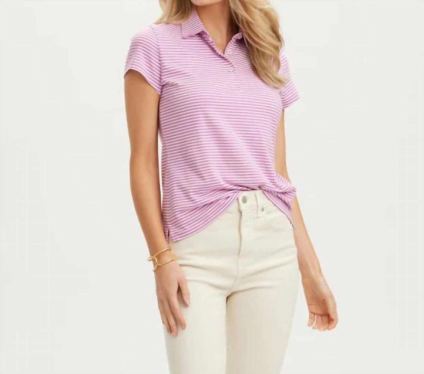 Renwick - Short Sleeve Cotton Polo Shirt