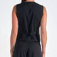 Elan - Fitted Button Front Vest