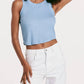 Another Love - Baby Cleo Ribbed Tank Top