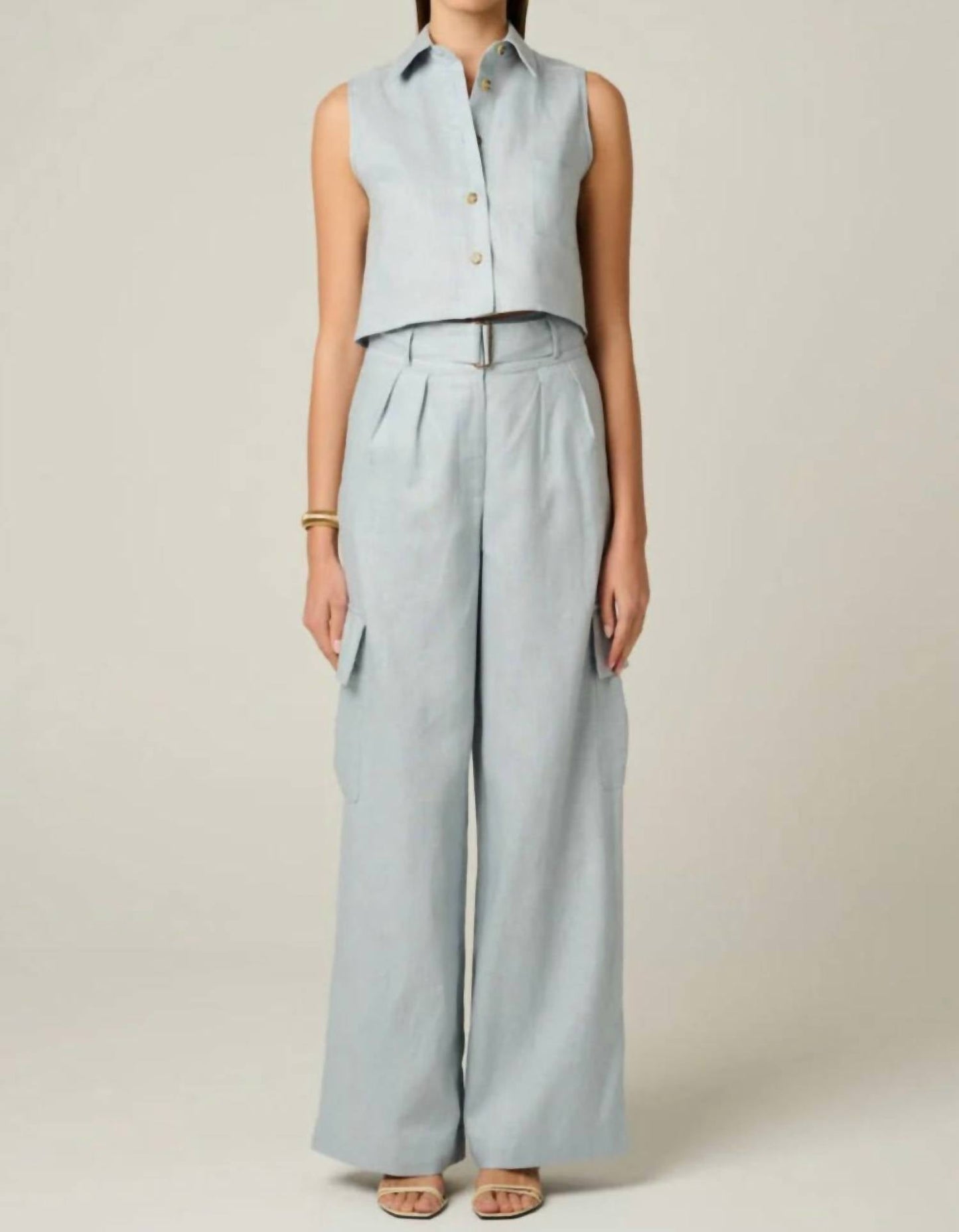 Hevron - Maggie Wide Leg Pants