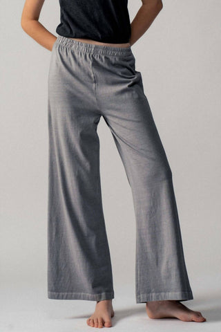 Urban Daizy - Vintage Wash Cotton Flare Yoga Pants