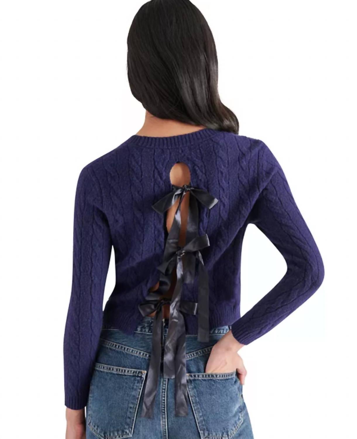 Steve Madden - Jeany Cable Knit Sweater