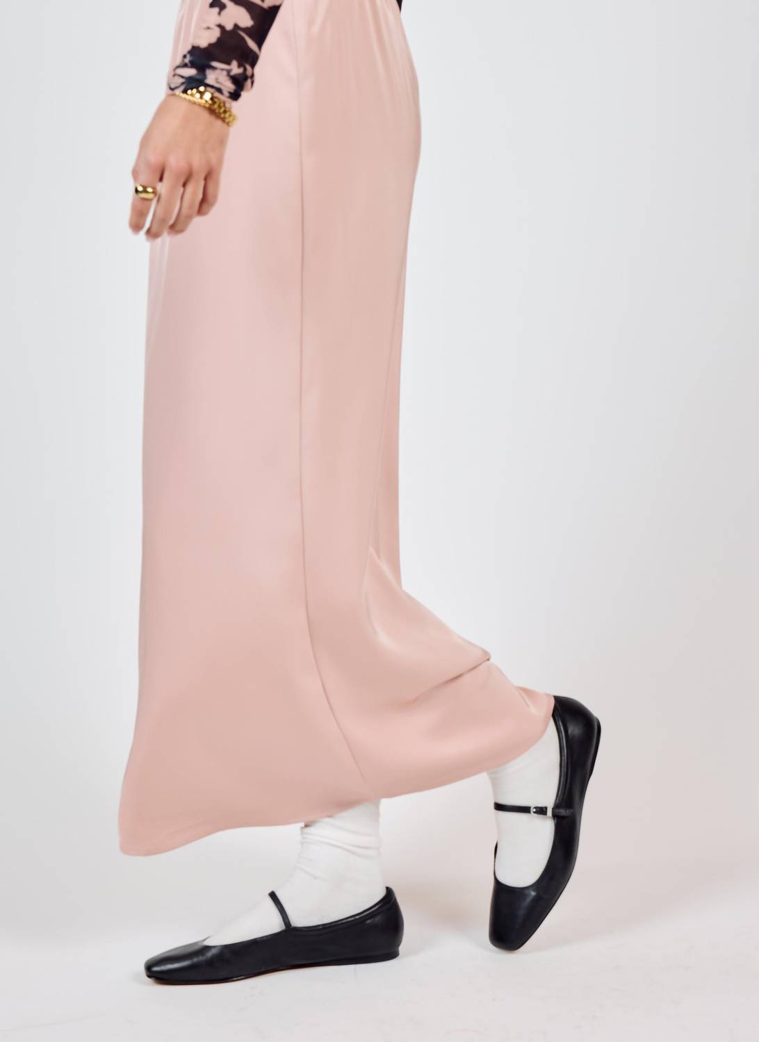 Sadie & Sage - Mood Boost Stretch Waist Maxi Skirt