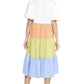 Entro - Colorblock Midi Dress