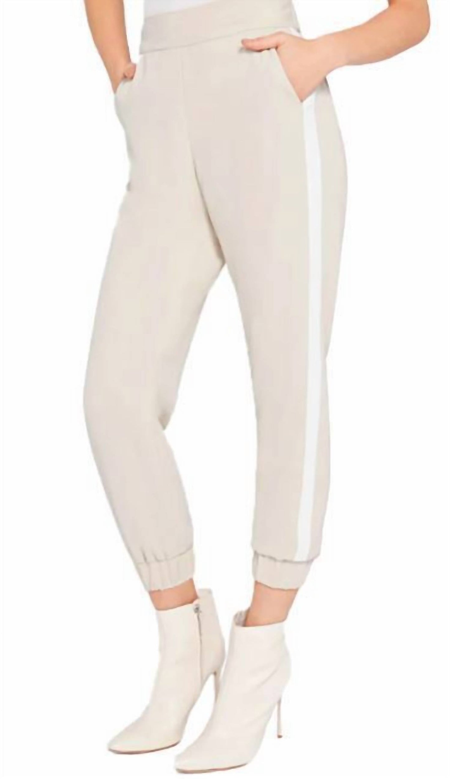 Alice + Olivia - Side Stripe Pullon Jogger Pants