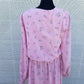 1.State - Asymmetrical Long Sleeves Floral Dress