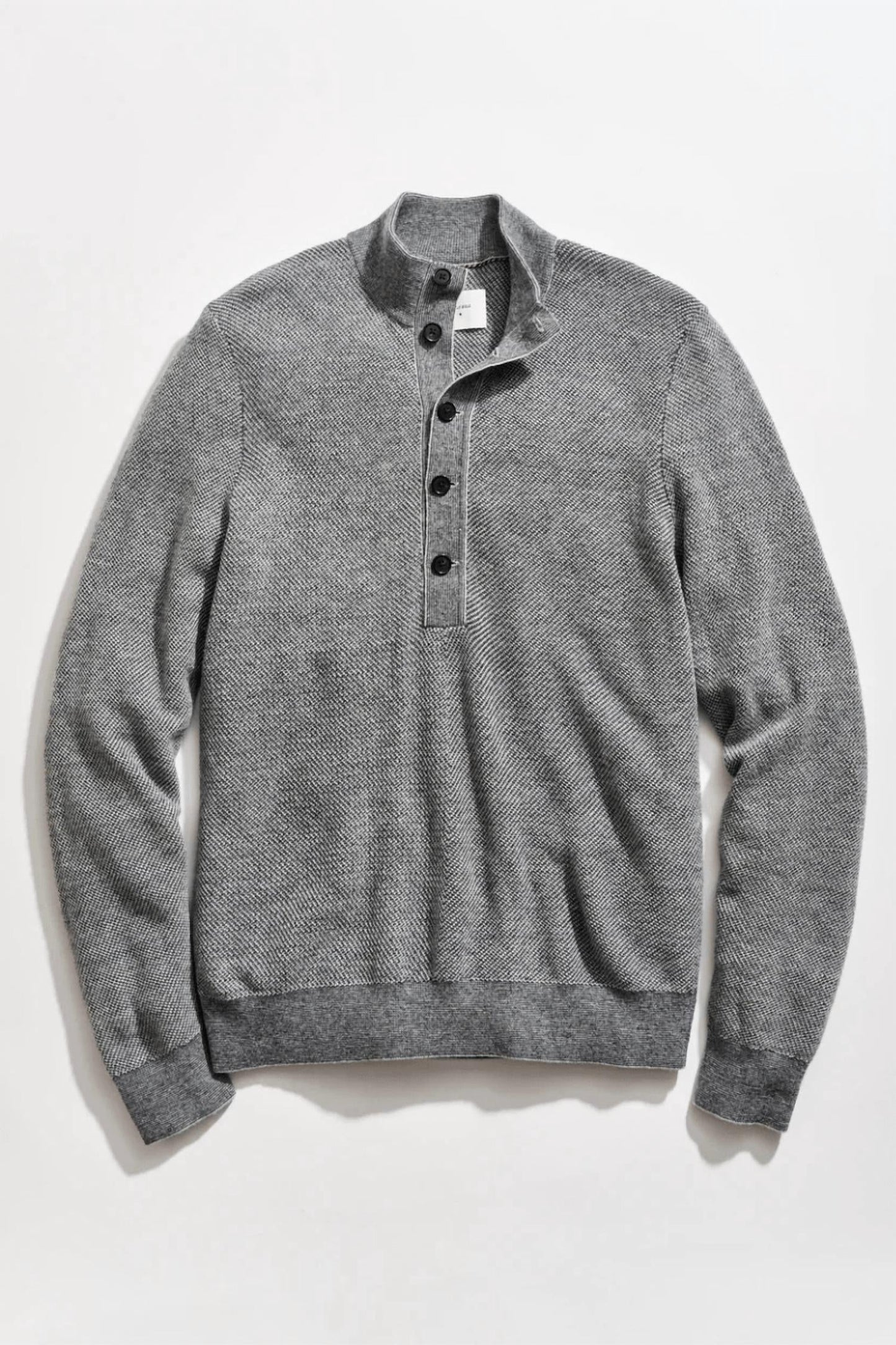 Billy Reid - Button Placket Twill Pullover