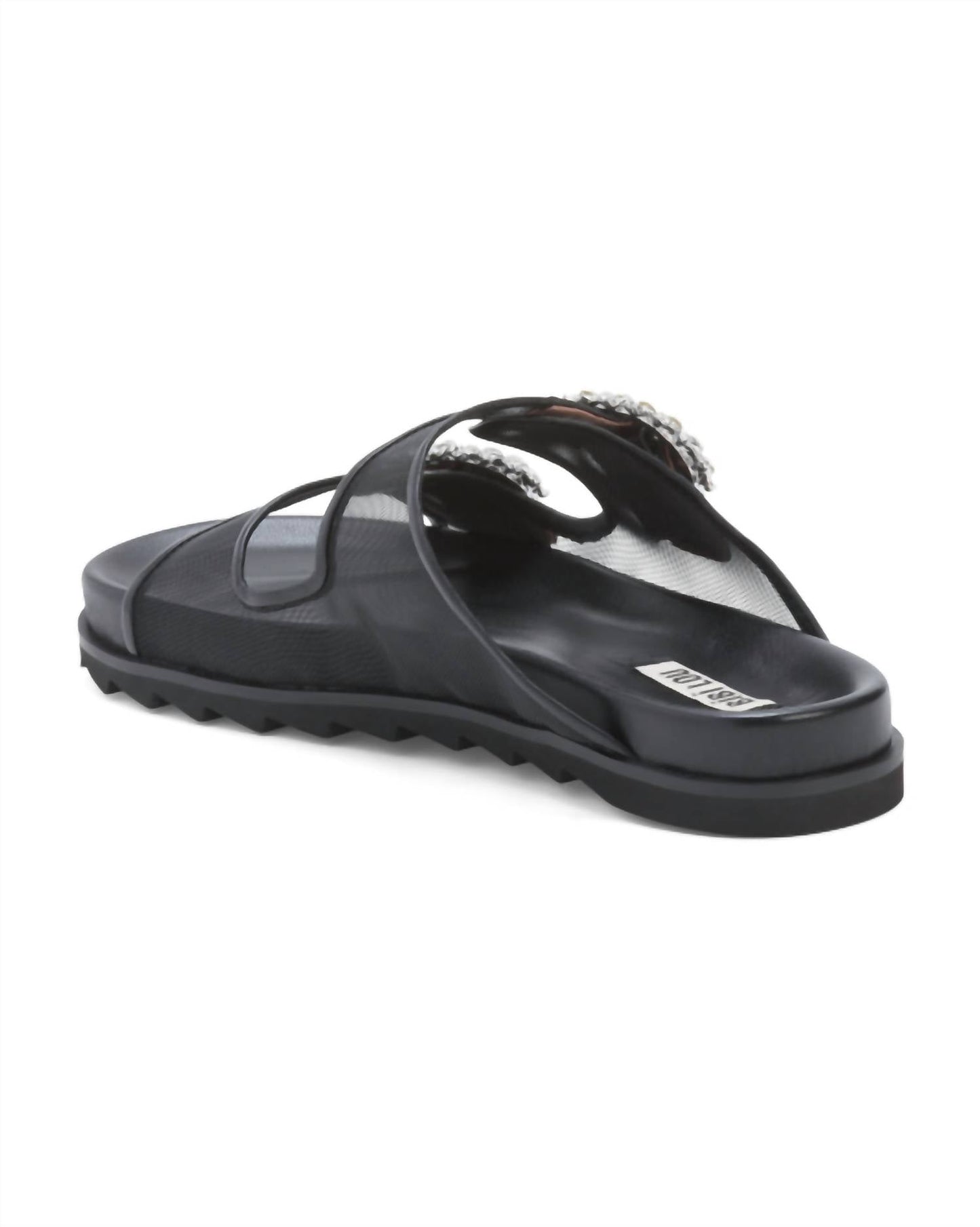 Bibi Lou - Women's Dual Band Embellished Sandals