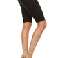 Enjean - Women's Classic Rolled Solid Bermuda Shorts