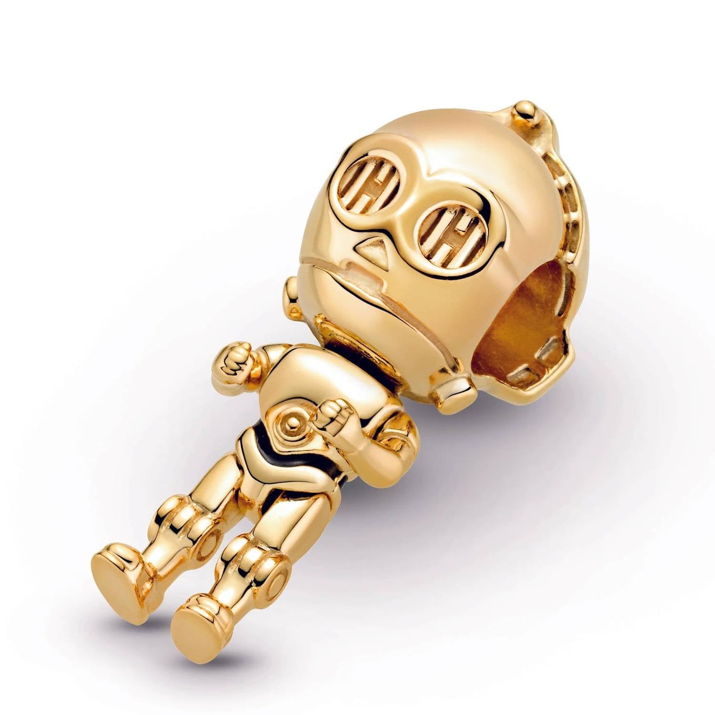 Pandora - Women's Star Wars C-3po Shine Charm