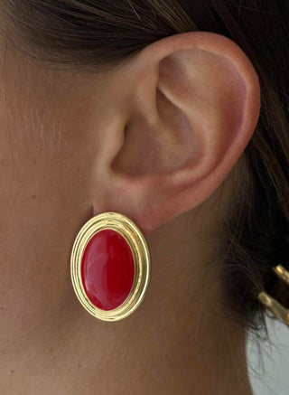 Alv Jewels - Women's Joy Enamel Studs