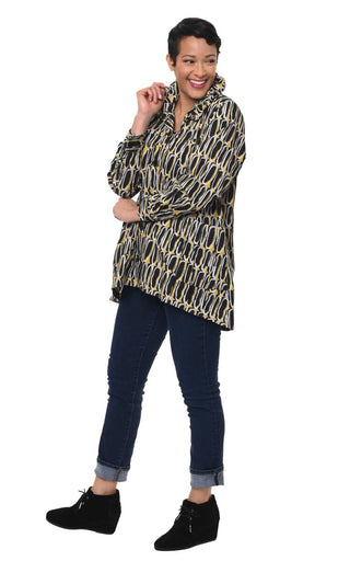 Tulip Clothing - Dorian Button Down Blouse