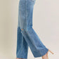 Judy Blue - Tucker Vintage Wash Wide Leg Jean
