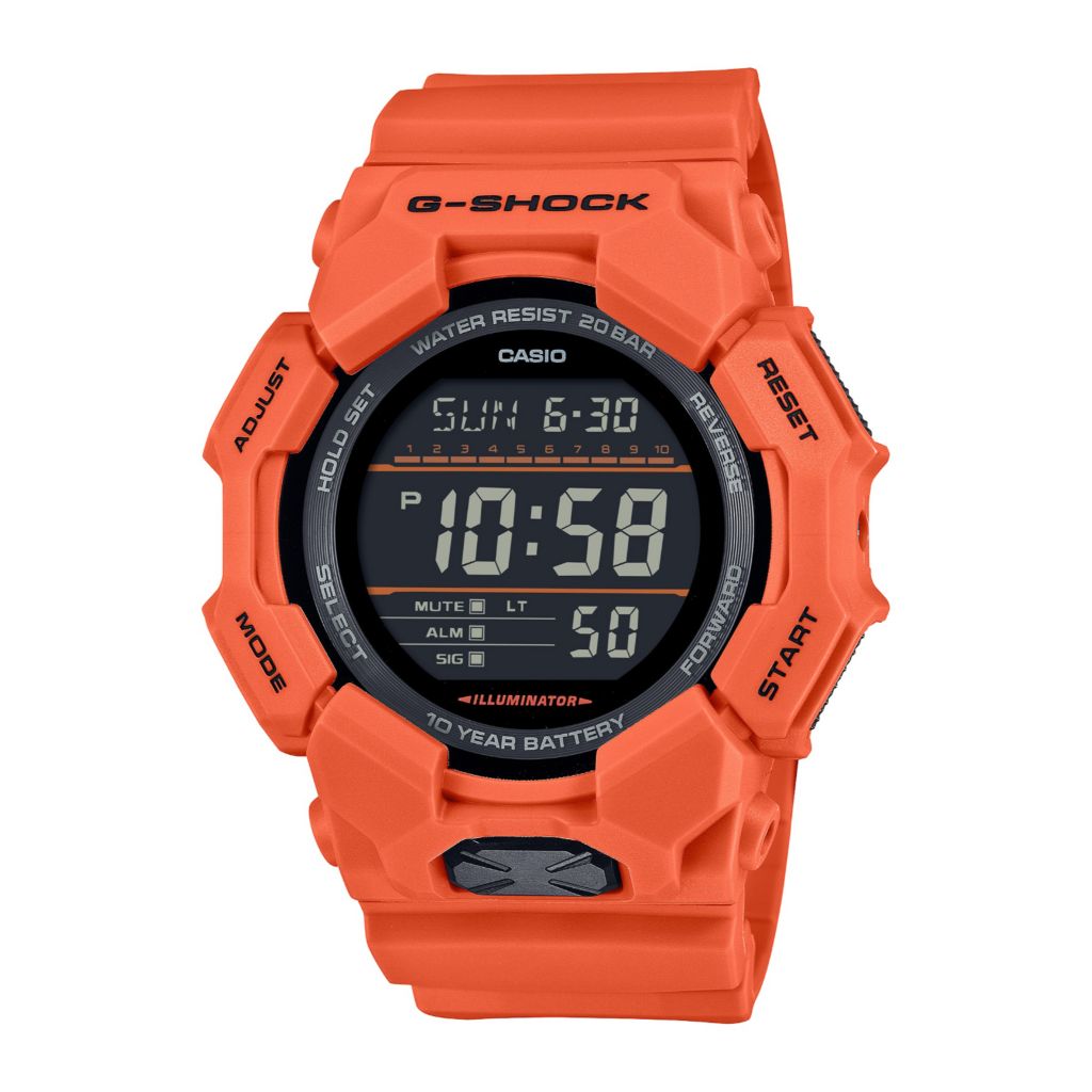 Casio 55mm G-Shock Quartz Digital Resin Strap Watch