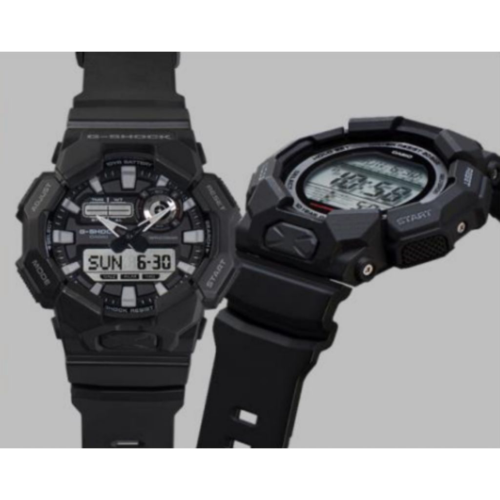 Casio 55mm G-Shock Quartz Digital Resin Strap Watch