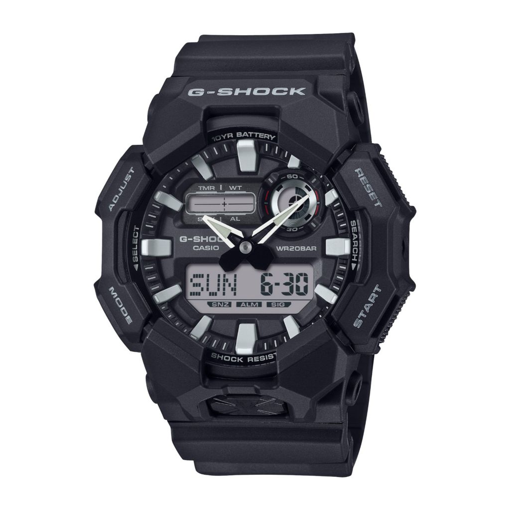 Casio 52mm G-Shock Quartz Ana/Digi Resin Strap Watch