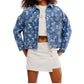 Free People - Opal Swing Denim Jacket