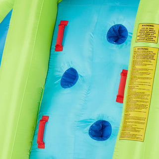 Kahuna Mega Blast Kids Water Park & Comfy Floats Saddle Float Lounger (2 Pack)