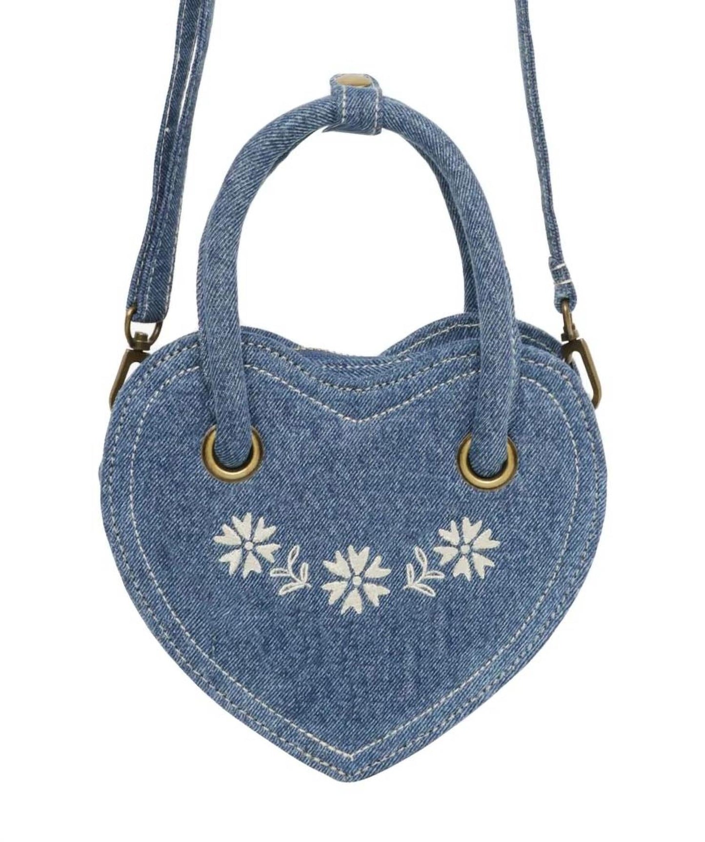 Rylee + Cru - Girl's Heart Purse Bag