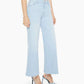 Mother - Twister Ankle Fray Flared Wide Leg Jeans