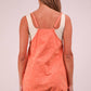 Very J - Mineral Washed Sleeveless Casual Knit Romper