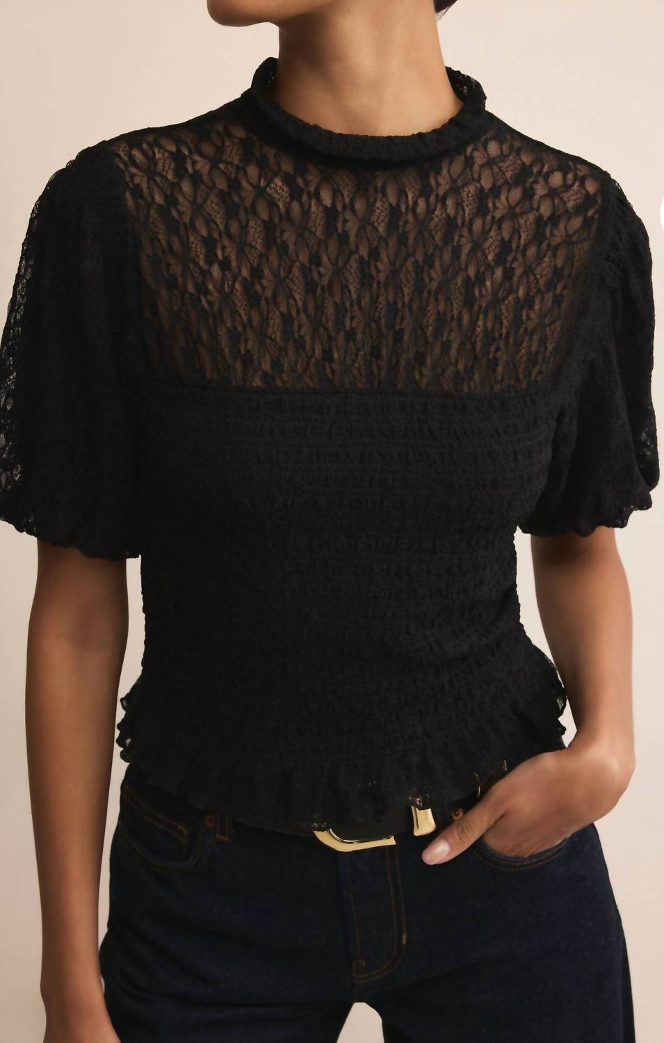 Z Supply - Women's Glimpse Lace Top