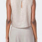 Cami Nyc - Romily Metallic Silk Chiffon Top