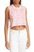 atm-anthony-thomas-melillo-stripe-cotton-cashmere-sleeveless-sweater-in-french-rose-combo-size-x-small
