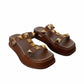 All Black - Women's Pyramid T Sandal