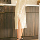Idem Ditto - Mermaid Sequin Midi Skirt With Side Slit