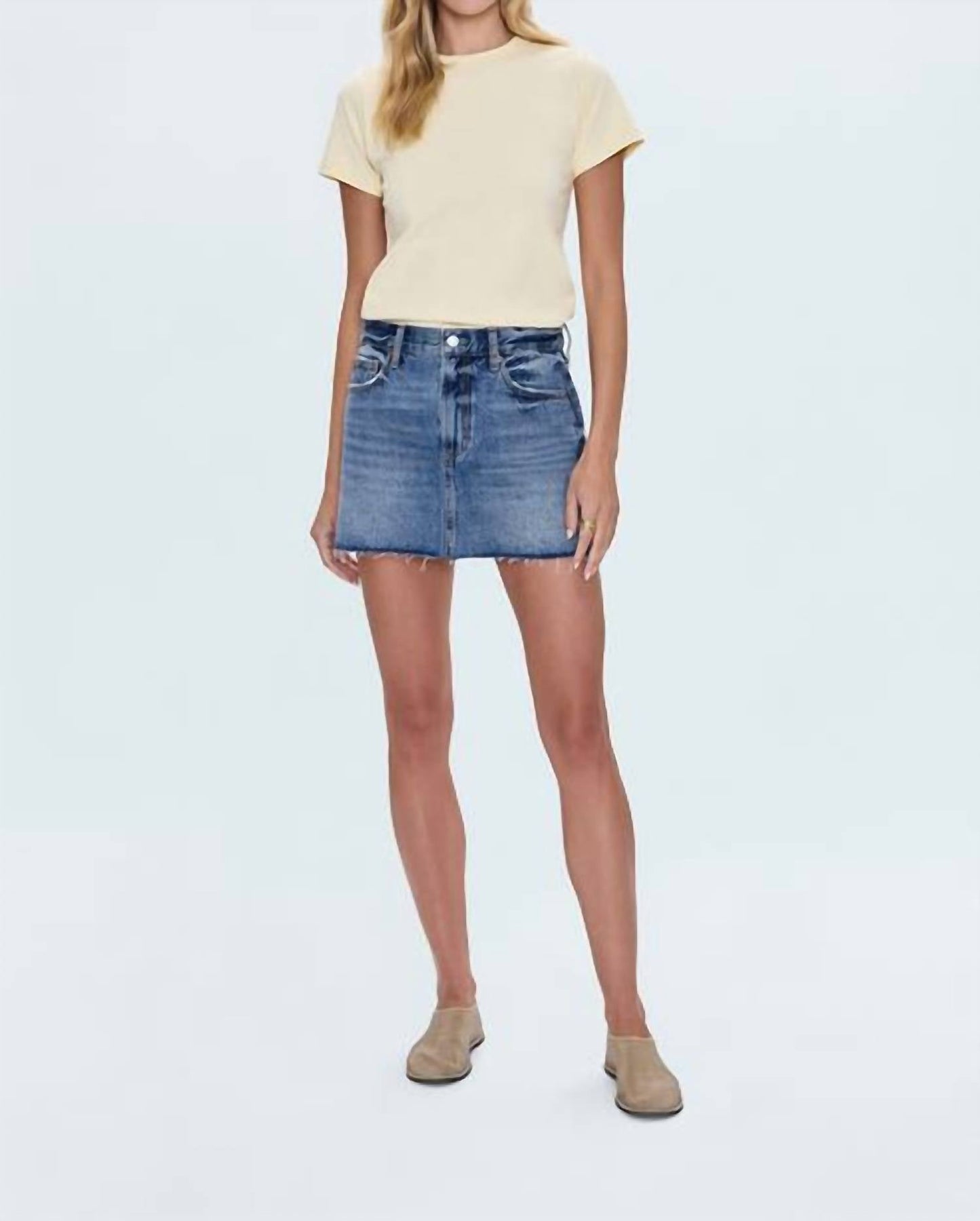 Pistola - Daisy Low Slung Mini Skirt