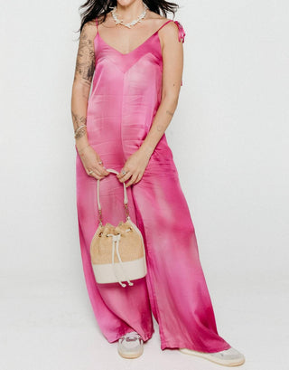 Cossac - Strappy Jumpsuit Print