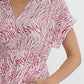 Entro - Zebra Midi Dress