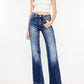 Kancan - Alana Denim Wide Bootcut Jeans
