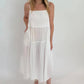 Enza Costa - Cool Cotton Strappy Tier Dress