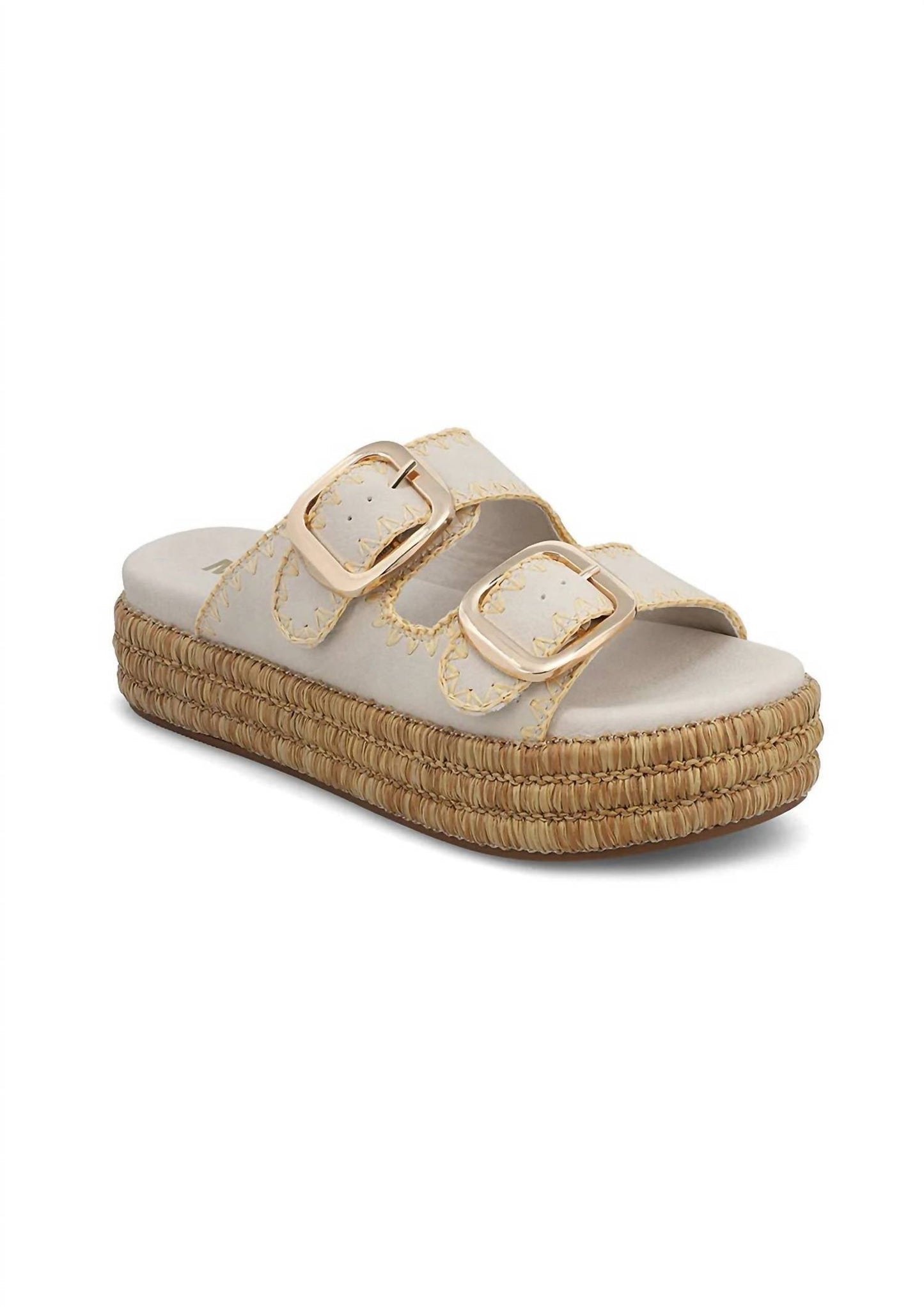 Mia - Women's Mieko Seashell Platform Sandals