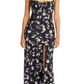 Nicholas Women's Nina Square Neck Maxi Dress Floral Print Size Medium