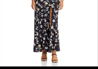 Nicholas Women's Nina Square Neck Maxi Dress Floral Print Size Medium