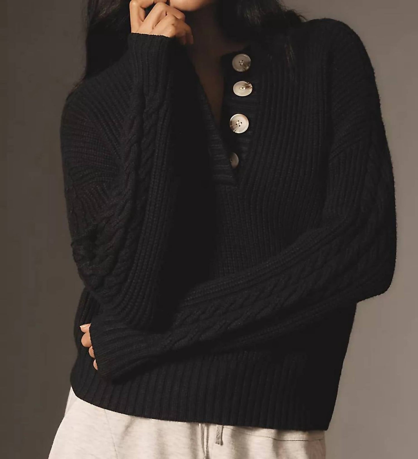 Varley - Vera Half-button Sweater
