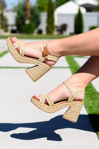 Fortune Dynamic - Bon Voyage Rope Woven Heel Shoes