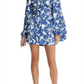 Significant Other Holly Floral Minidress in Navy Stencil Print Size 2