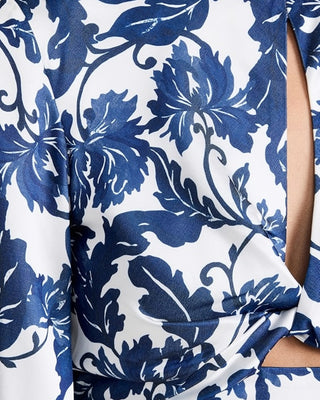 Significant Other Holly Floral Minidress in Navy Stencil Print Size 2