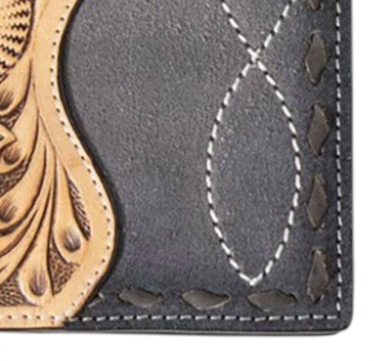 3D Belt Company - Men's Hand Tooled Rodeo Wallet