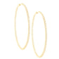 Diana M Jewels - 2.00 Cts Diamond Hoop Earrings