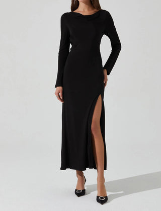 Astr - Decima Cowl Neck Maxi Dress