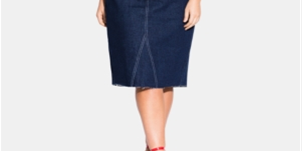 City Chic Women's Trendy Plus Sweet Stripe Corset Top White Size 18W