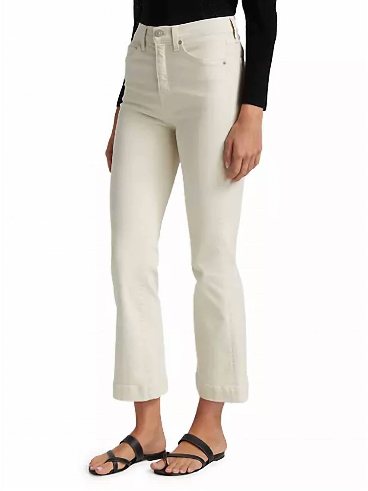Veronica Beard - Carson High Rise Ankle Flare Jeans