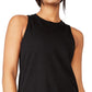 Cotton On Women's Active Curve Hem Tank Black Size Small